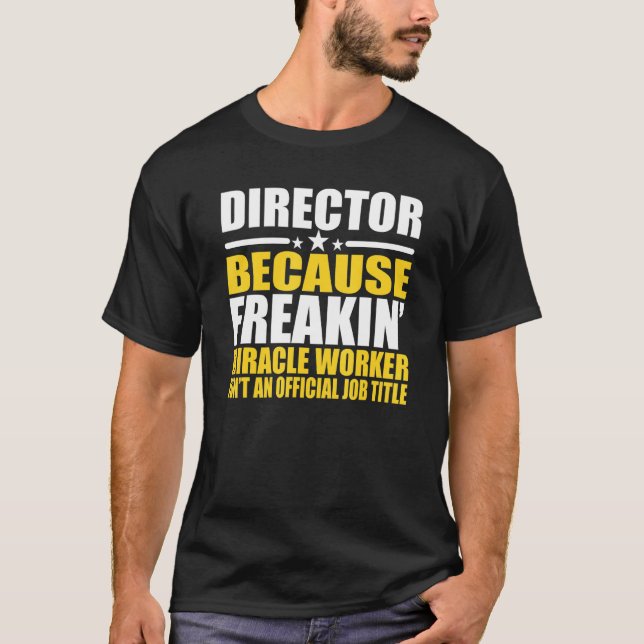 Camiseta Diretores para colega de trabalho (Frente)