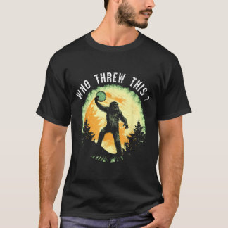 Camiseta Dirhame Disc Golf Funny Bigfoot