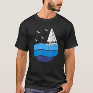 Camiseta Dirigente de veleiro à vela Capitão de lanche Suns
