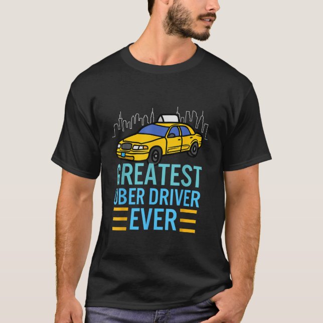 Camiseta Dirigentes engraçados para homens Maior Uber Drive (Frente)