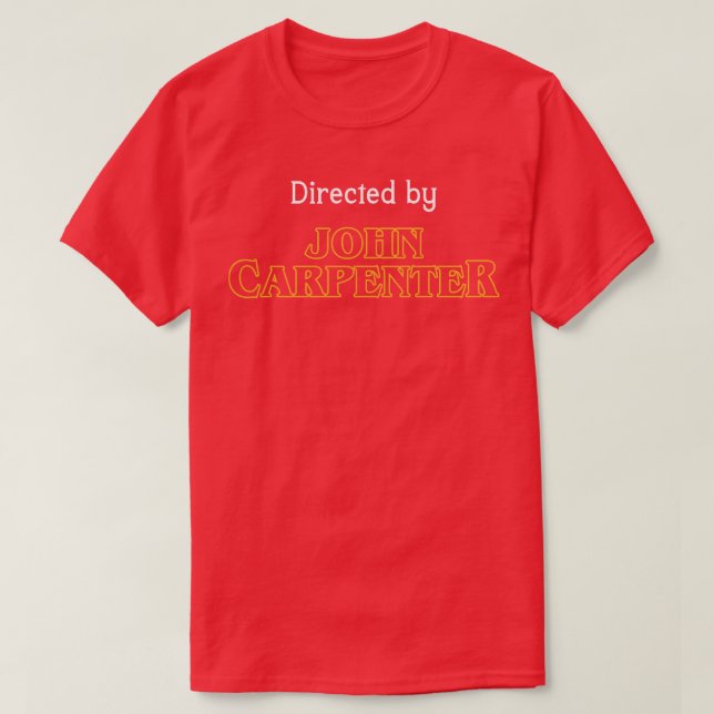 Camiseta Dirigido por John Penter (Frente do Design)