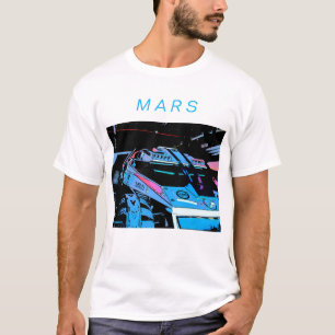 Camiseta Dirigindo em Marte
