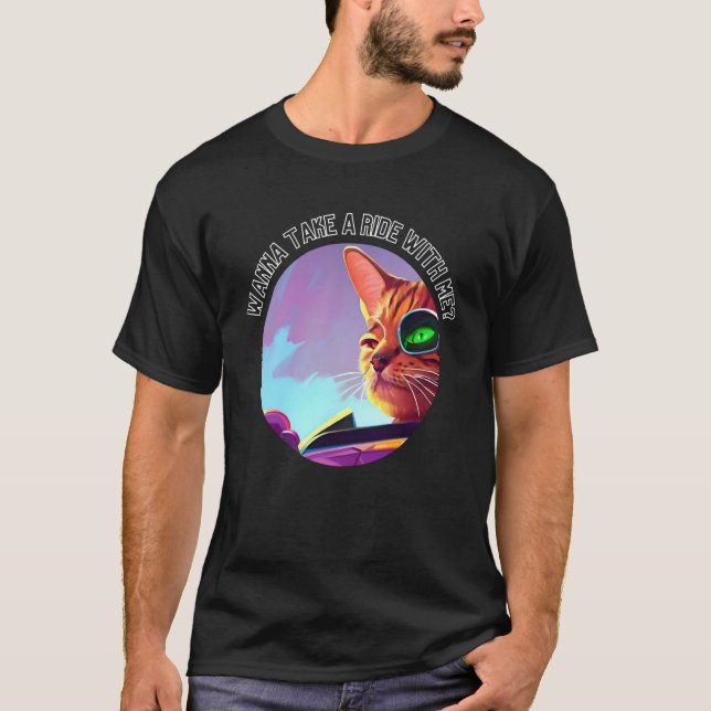 Camiseta Dirigindo Estilo Com Meu Piloto Furry Vol 3 (Frente)