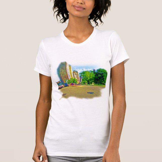 Camiseta Dirigindo pela Lincoln Avenue (Frente)