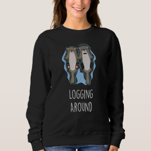 Camiseta Dirigindo-Se Em Torno De Animais Do Mar Exterior