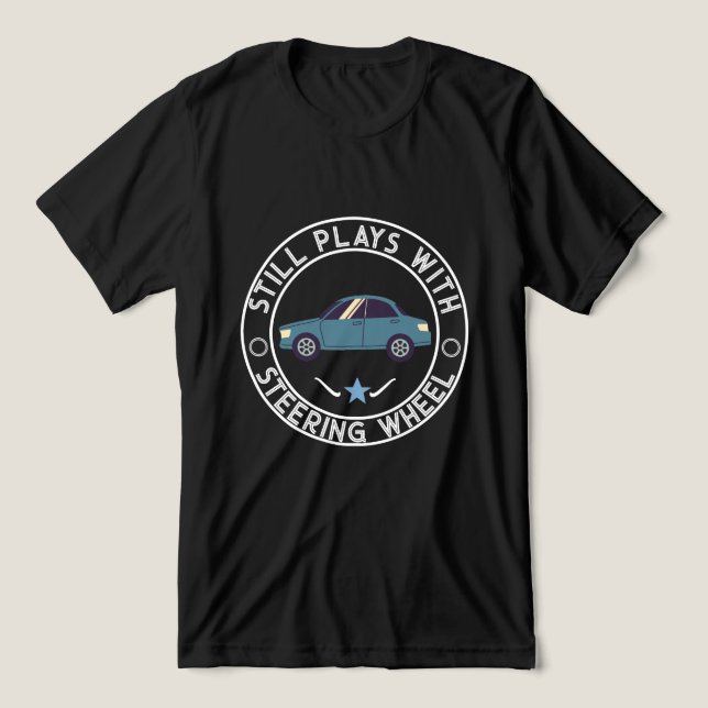 Camiseta dirigir carro (Design frontal)