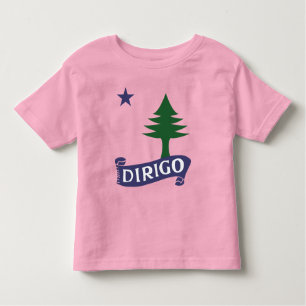 Camiseta Dirigo / 1901 Maine Flag