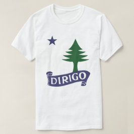 Camiseta Dirigo / 1901 Maine Flag