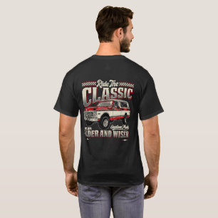 Camiseta Dirija o Caminhão Clássico com Tração nas Quatro R