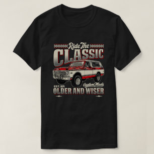 Camiseta Dirija o Caminhão Clássico com Tração nas Quatro R