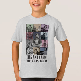 Camiseta Dirk & Carol Eras Celebrando Crianças - Cinza