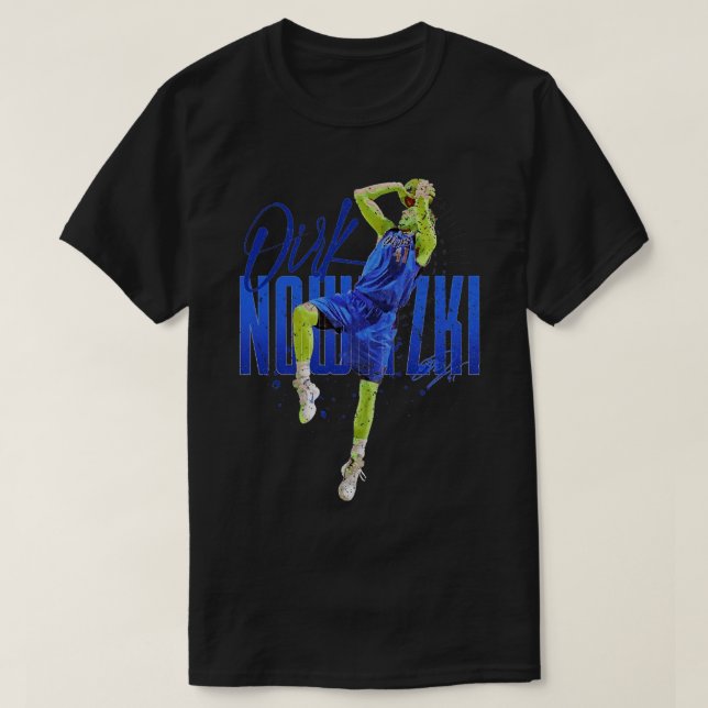 Camiseta Dirk Notwitzi - RetrobasquetebolTShirt (Frente do Design)
