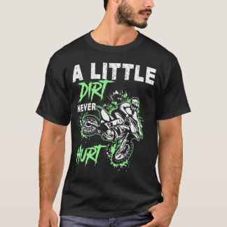 Camiseta Dirt Bike Funny Motocross Mens Boys