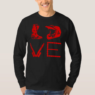 Camiseta DIRT BIKE LOVE Motocross Enduro
