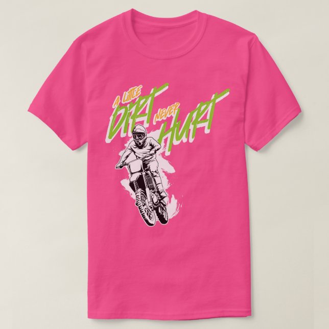 Camiseta Dirt Bike Motocross (Frente do Design)