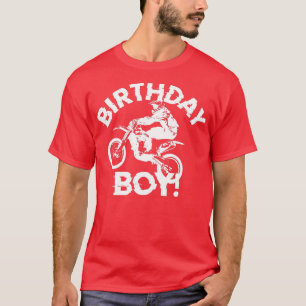 Camiseta Dirt Bike Motocross Rider Boy Extreme Birthda