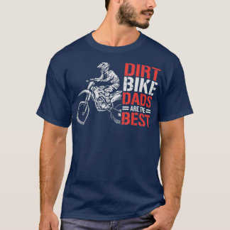 Camiseta Dirt Bike Motorcycle Dirtbike Pai Dirtbikes