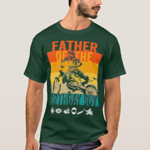 Camiseta Dirt Bike Padre Tee Motocross Biking Vintage
