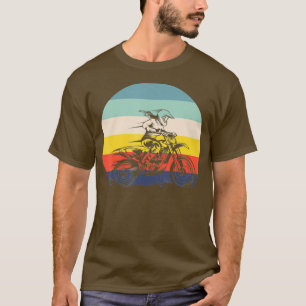 Camiseta Dirt Bike Rider Gift Women Retro Supercross MX