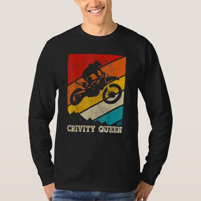 Camiseta Dirt Bike Rider Gravity Check Motocross Gravity Qu (Frente)