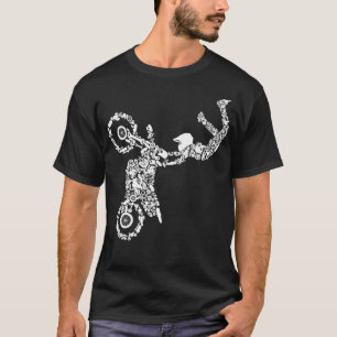 Camiseta Dirt Bike Rider Motocross Enduro Bike Men