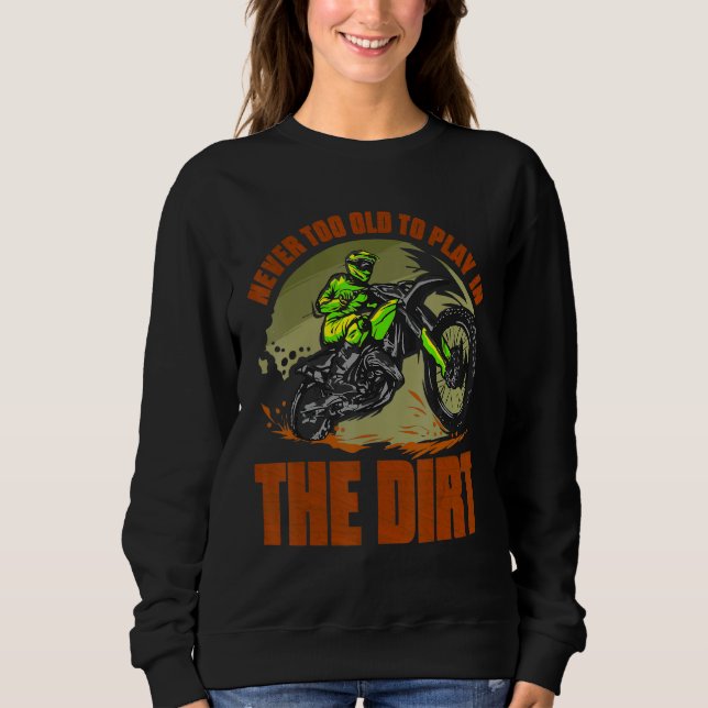 Camiseta Dirt Bike Rider Motocross Enduro Dirt Biking (Frente)