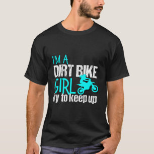 Camiseta Dirtbike Hoodie Para Mulheres Meninas Engraçadas M