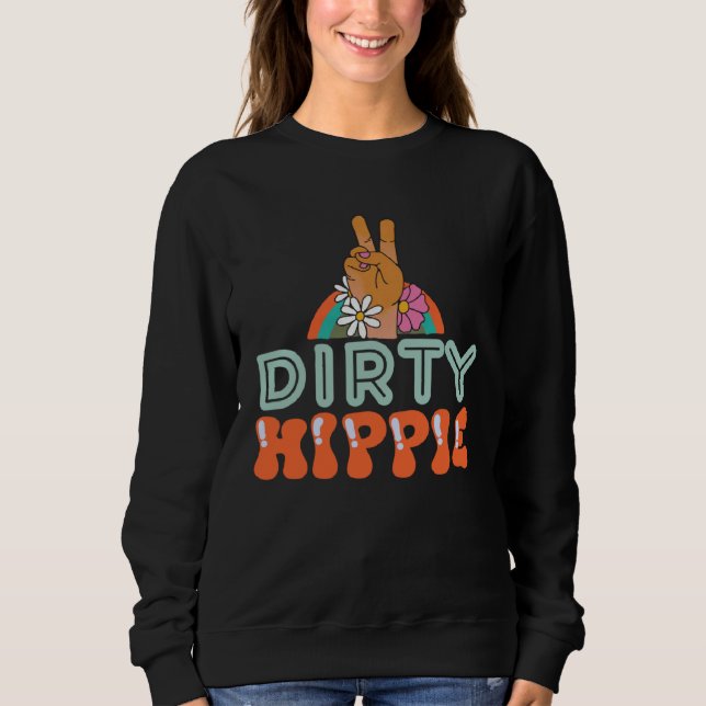 Camiseta Dirty Hippie BoHo Hippie (Frente)