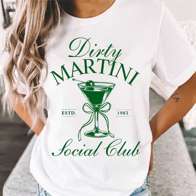 Camiseta Dirty Martini Cocktail Social Club (Criador carregado)