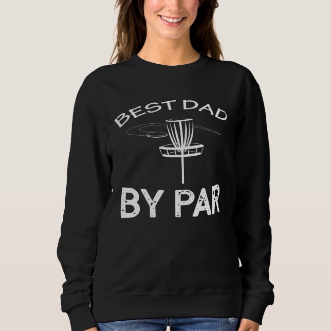 Camiseta Disc Golf Best Dad By Par  Frisbee Golf (Frente)