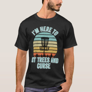 Camiseta Disc Golf Hit Trees And Curse Disc Golf Gi