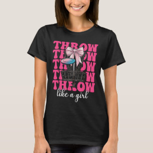 Camiseta Disc Golf Menina Mãe Dia das Mães Discgolf Arremes