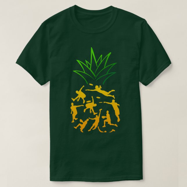 CAMISETA DISC GOLF PINEAPPLE (Frente do Design)
