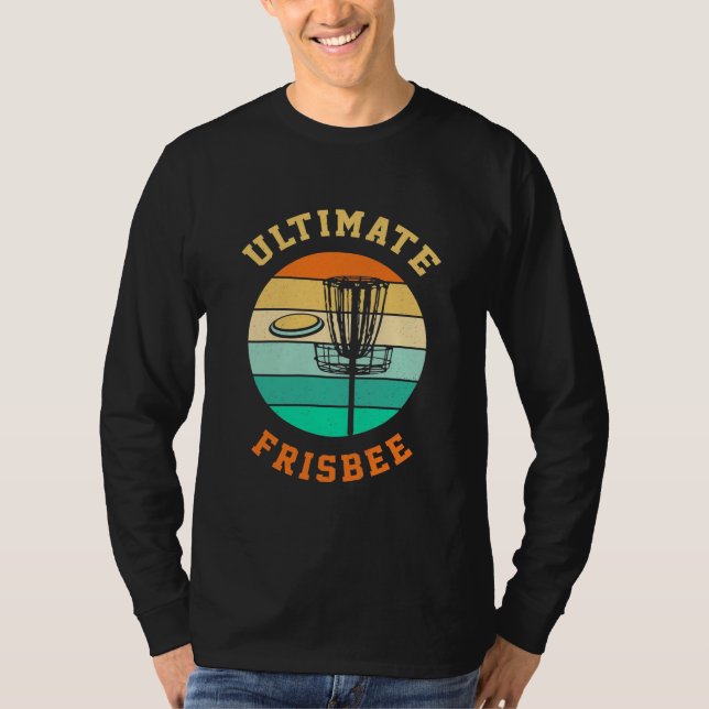 Camiseta Disc Golf Ultimate Frisbee (Frente)