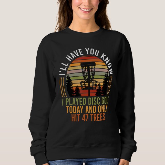 Camiseta Discgolfer Dizendo Retro Discgolf Humor Disk Golf (Frente)