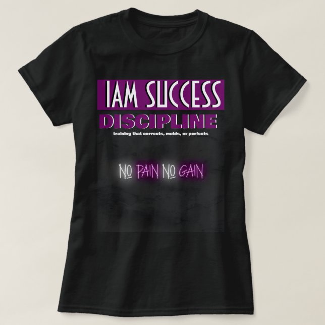 CAMISETA DISCIPLINA (Frente do Design)
