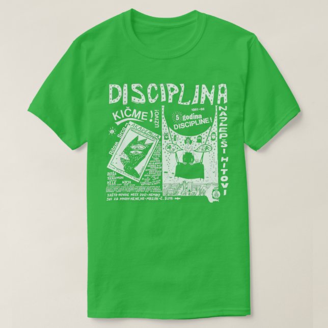 Camiseta Disciplina A Kitschme (Frente do Design)
