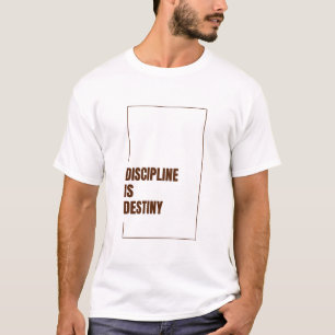 CAMISETA DISCIPLINA É DESTINO