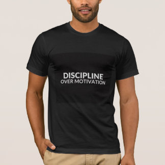 Camiseta Disciplina em vez de Motivação