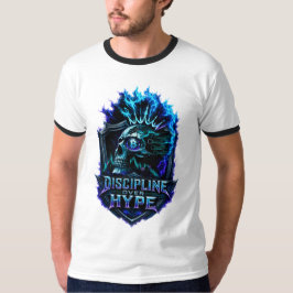 Camiseta Disciplina Sobre Hype Bitcoin Cripto Mentalidade D