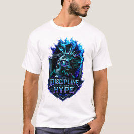 Camiseta Disciplina Sobre Hype Bitcoin Crypto Mentalidade D