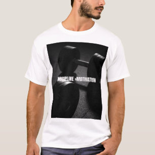 Camiseta Disciplina sobre motivação