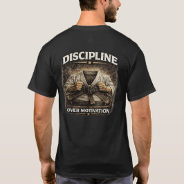 Camiseta Disciplina Sobre Motivação