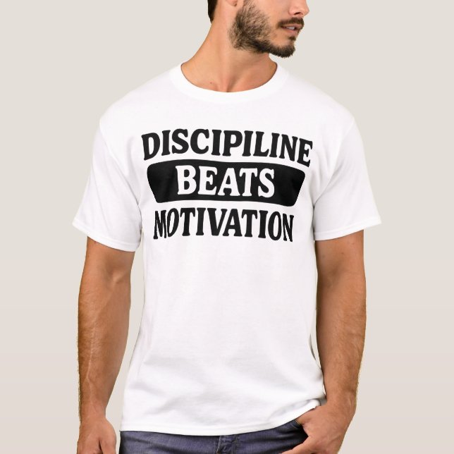 Camiseta Disciplina Supera Motivação (Frente)
