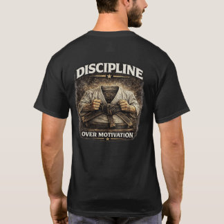 Camiseta Discipline Over Motivation