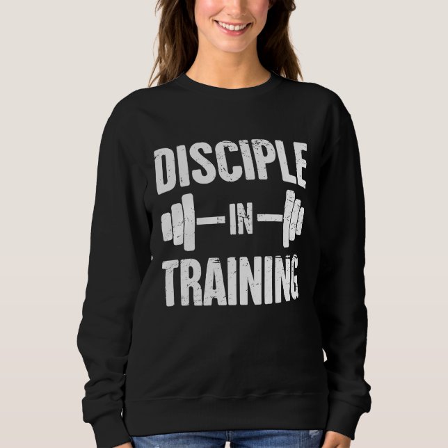 Camiseta Discípulo Atleta Cristão Treino Cristão (Frente)