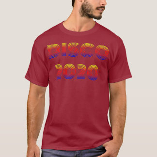 Camiseta Disco 2020 Vintage engraçado com 70 e 80 anos