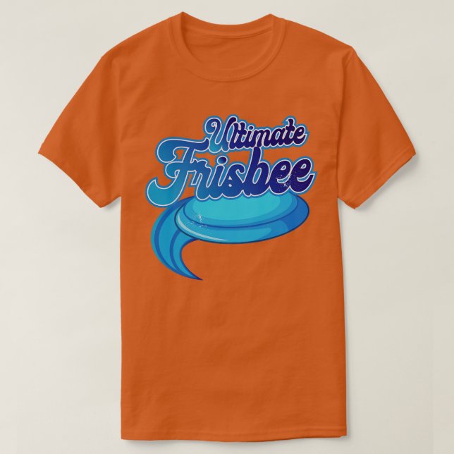 Camiseta Disco Azul Frisbee Final (Frente do Design)