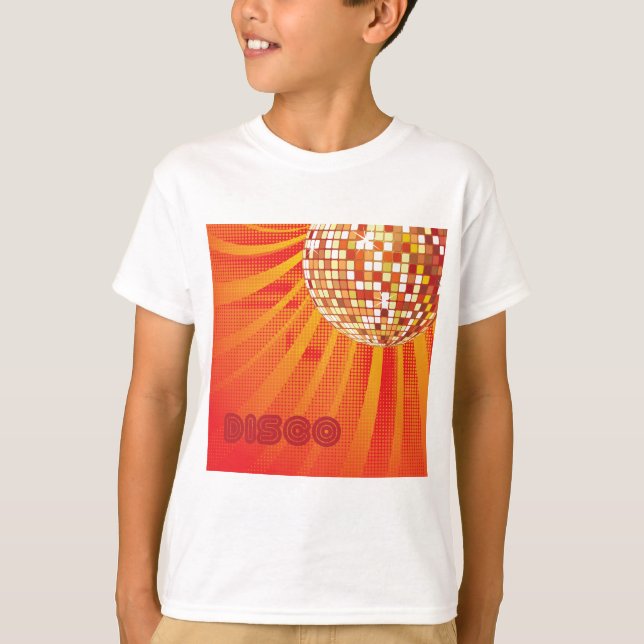 Camiseta Disco Ball ~ 1980s 80s Disco Music Dance (Frente)