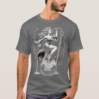 Camiseta Disco Ball Girl